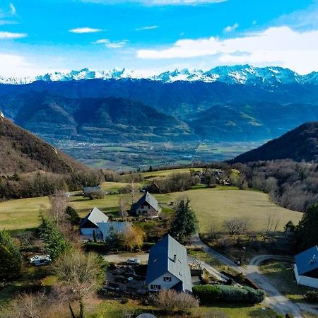 Maison Familiale En Montagne Avec Vue Merveilleuse Sur Le Massif De Belledonne Saint-Bernard  Kültér fotó