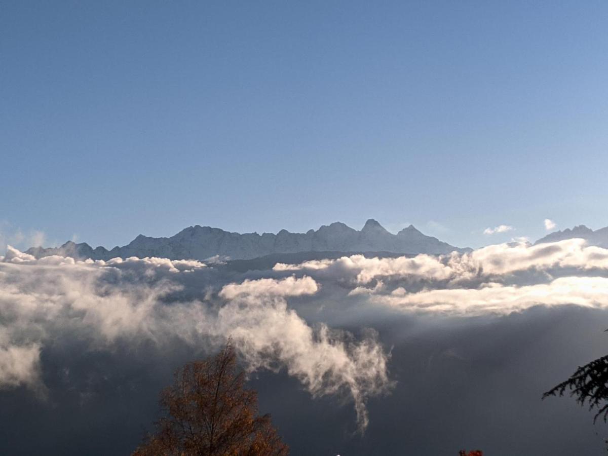 Maison Familiale En Montagne Avec Vue Merveilleuse Sur Le Massif De Belledonne Saint-Bernard  Kültér fotó
