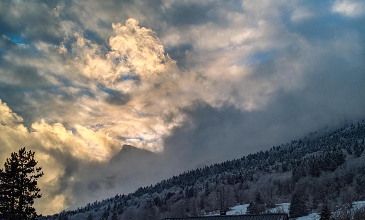 Maison Familiale En Montagne Avec Vue Merveilleuse Sur Le Massif De Belledonne Saint-Bernard  Kültér fotó