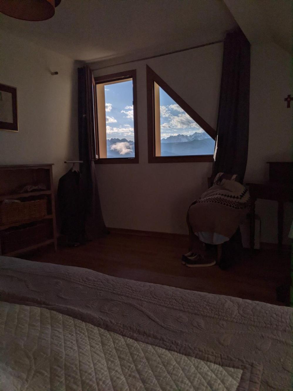 Maison Familiale En Montagne Avec Vue Merveilleuse Sur Le Massif De Belledonne Saint-Bernard  Kültér fotó